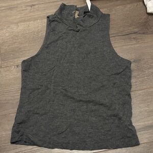 Final Touch Charcoal Muscle Tee